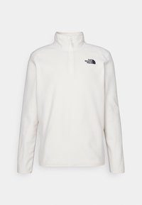 GLACIER 1/4 ZIP - Fleecová mikina - white dune