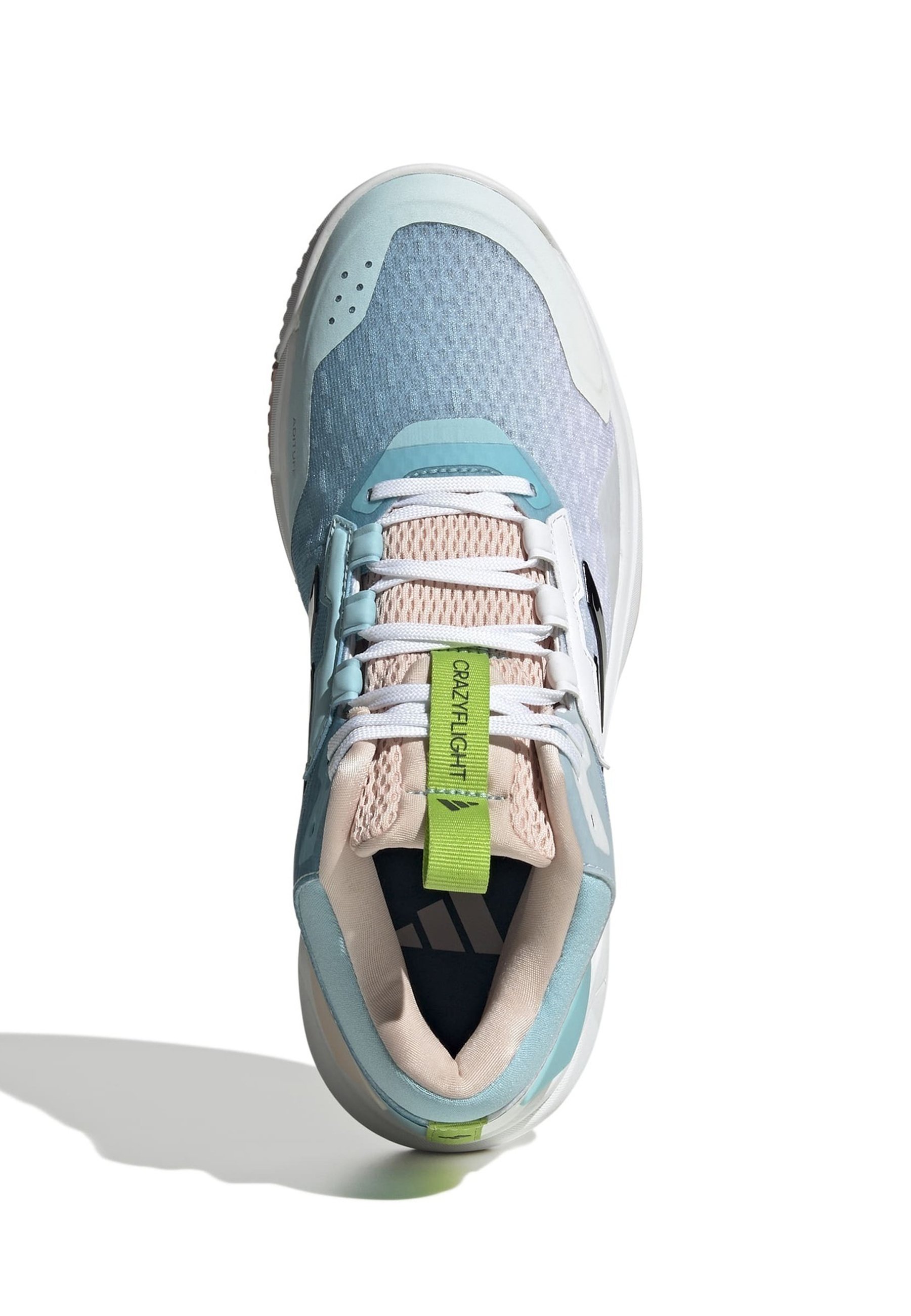 adidas Sportswear CRAZYFLIGHT 6 MID - Zapatillas - blanc/blanco