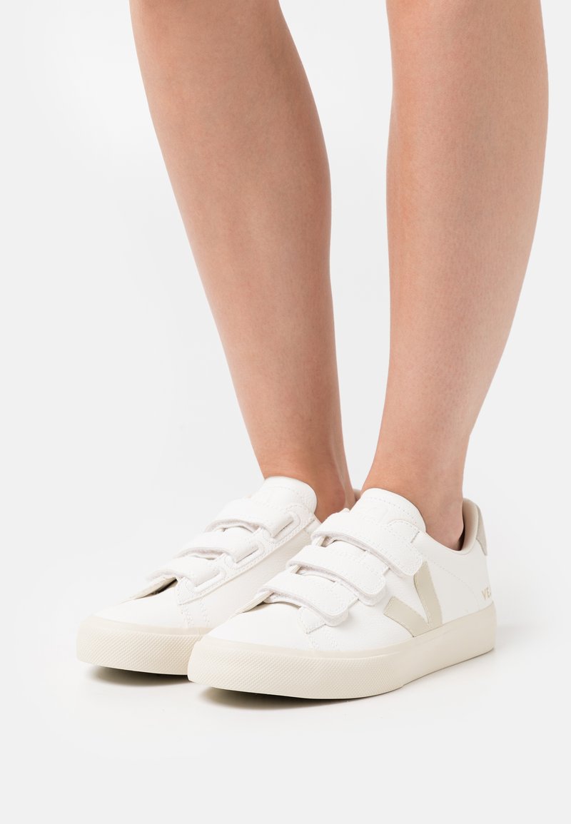 Veja RECIFE LOGO - Sapatilhas - extra white/pierre natural