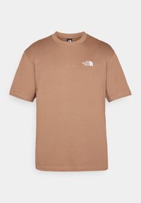 M SS ESSENTIAL OVERSIZE TEE - T-shirts print - latte