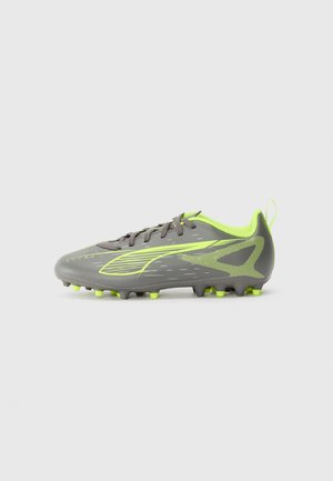 ULTRA 5 PLAY MG JR UNISEX - Botas de fútbol con tacos - matte aged silver/yellow alert