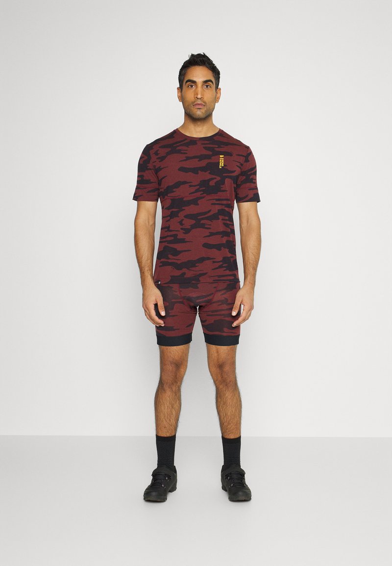 Herren Shirts | Mons Royale ENDURO BIKE SHORT LINER Tights chocolate/rot - IU27643 Herren Shirts | Mons Royale ENDURO BIKE SHORT LINER Tights chocolate/rot - IU27643