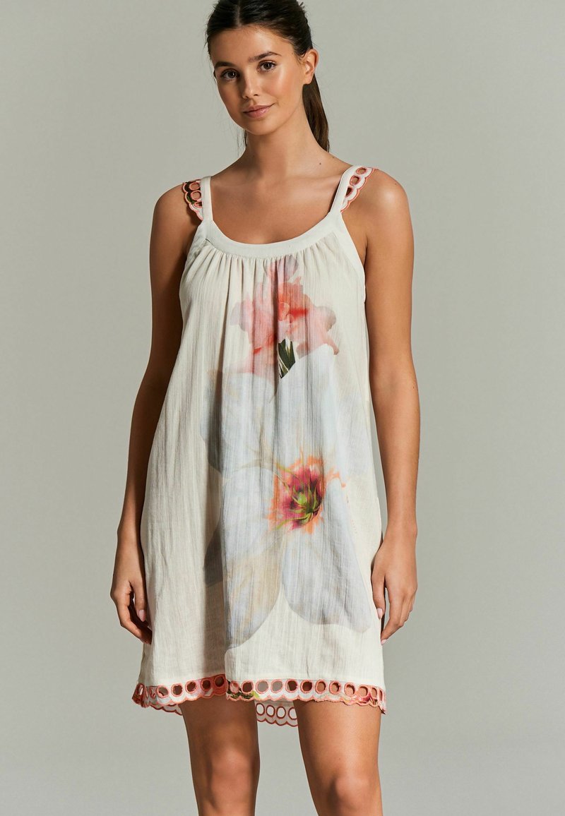 B by Ted Baker CRINKLE - REGULAR FIT - Nachthemd - ecru floral