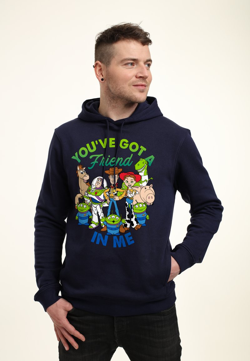 Henry Tiger TOY STORY FRIENDSHIP - Jersey con capucha - navy blue