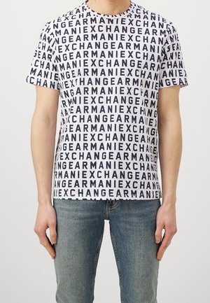 T-shirt print - white