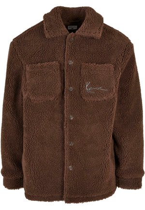 Giacca in pile - brown