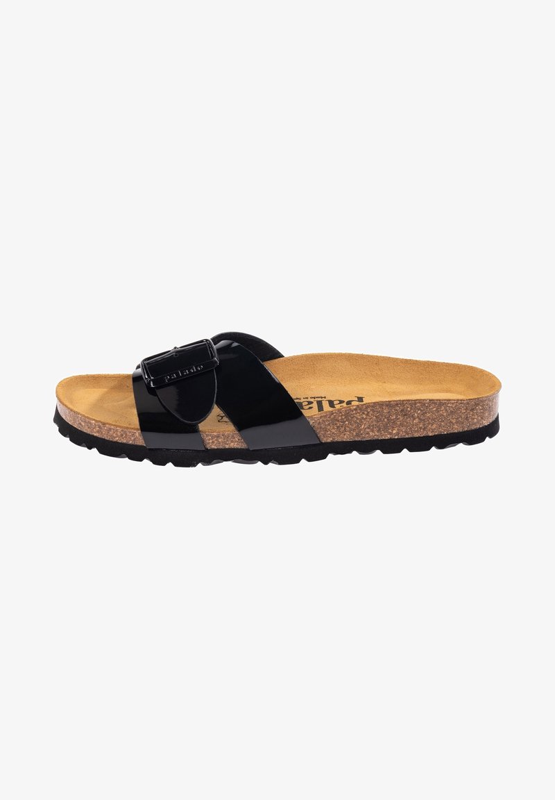 Palado Slip-on sandaler - metallic black