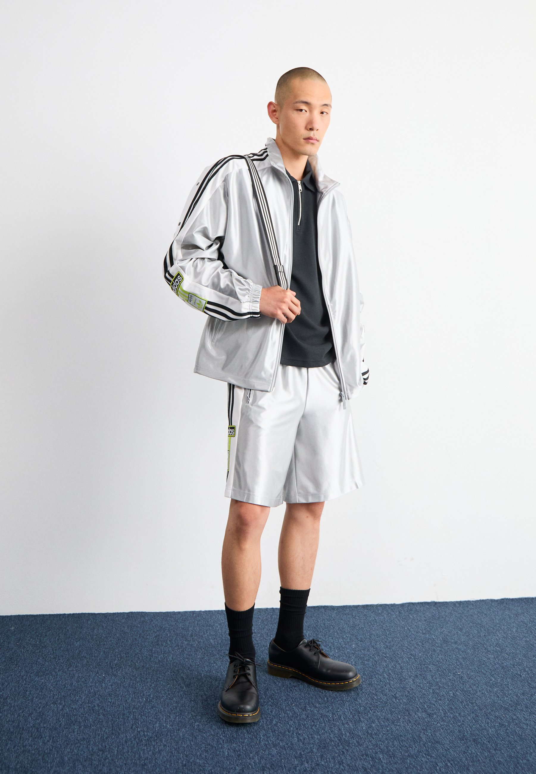 adidas Originals MEGABREAK - Training jacket - grey/grey
