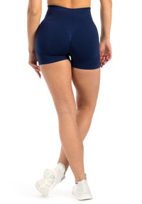 Smilodox ISSY SEAMLESS SCRUNCH  YOGA & PILATES - Tights - marineblau