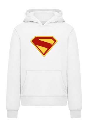 SUPERMAN NEW SHIELD LOGO - Hoodie - white