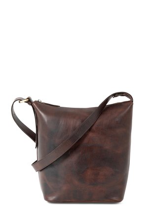 SHOPPER - Cross body bag - marone