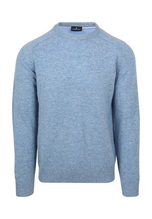 Strickpullover - lichtblauw blauw