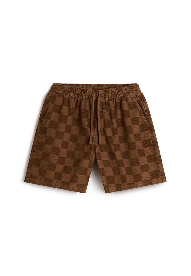 Vans - RANGE CHECKERBOARD LOOSE FIT - Shorts - sepia, Enlarge