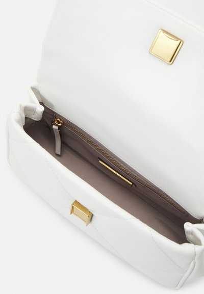 Tory Burch KIRA QUILT HANDLE - Håndtasker - blanc
