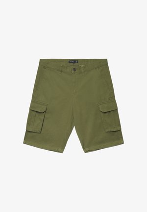 Calliope, PANTALONE CORTO TINTA UNITA - Shorts - verde militare