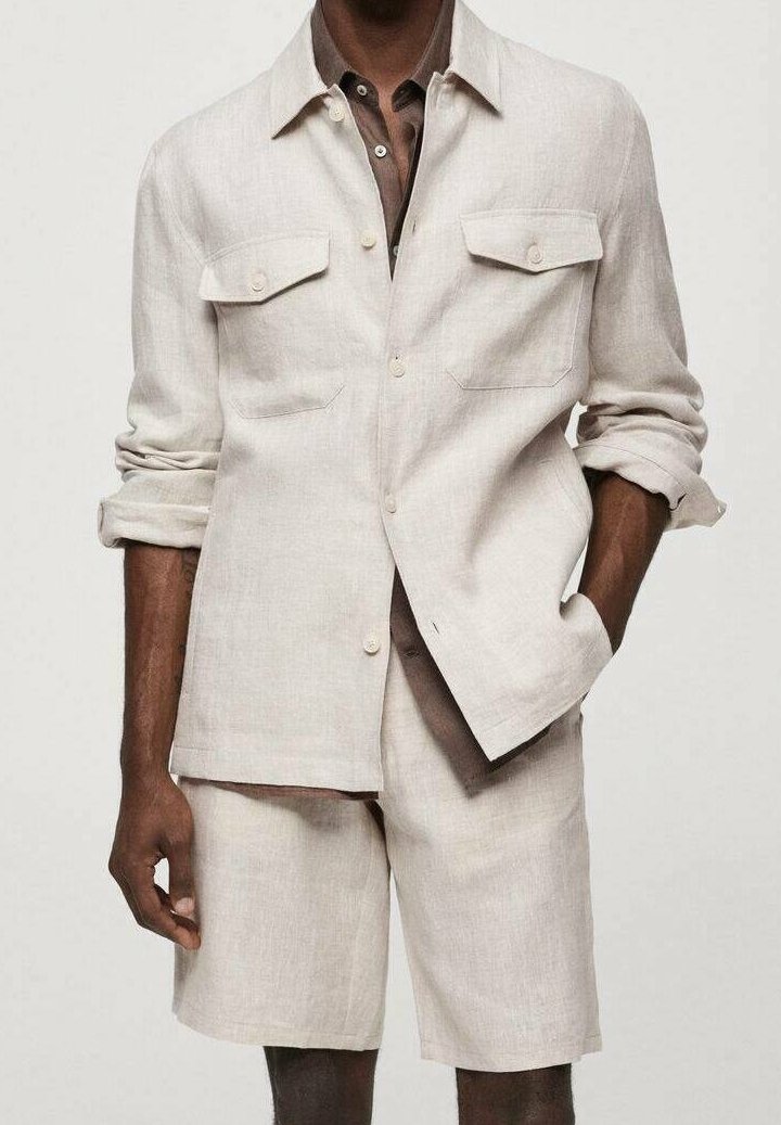Mango Kevyt takki - off-white