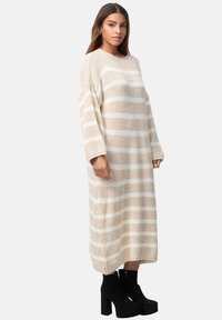 Elara Strickkleid - beige