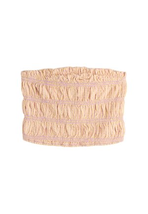 Next, REGULAR FIT - SHIRRED BANDEAU BOOBTUBE TOP  . - Camicetta - lemon yellow