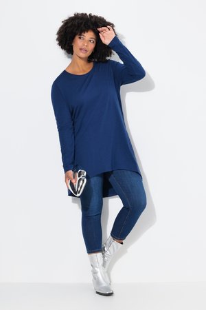Angel of Style BEQUEME PASSFORM RUNDHALS  - Top s dlhým rukávom - dark blue