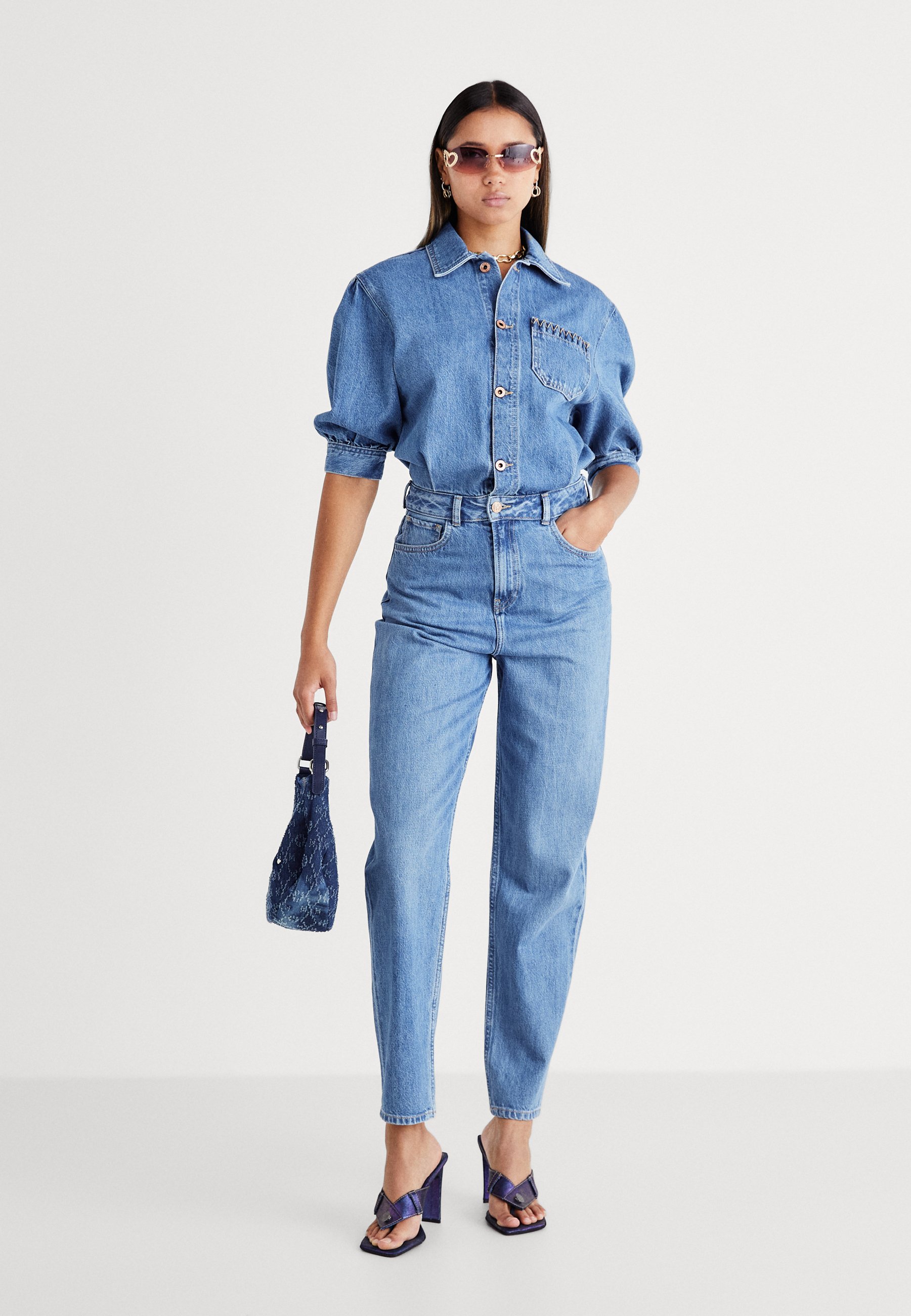 お値下げ　 oll Jane Denim Jumpsuit Jane Denim Jumpsuit - Dark Wash | Fashion Nova