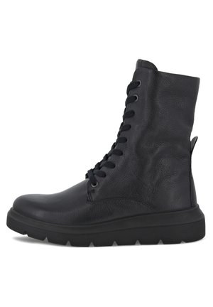 Bottines à lacets - black