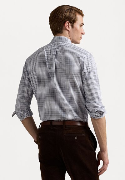 Polo Ralph Lauren CUSTOM FIT PLAID TWILL SHIRT - Cămașă - blue