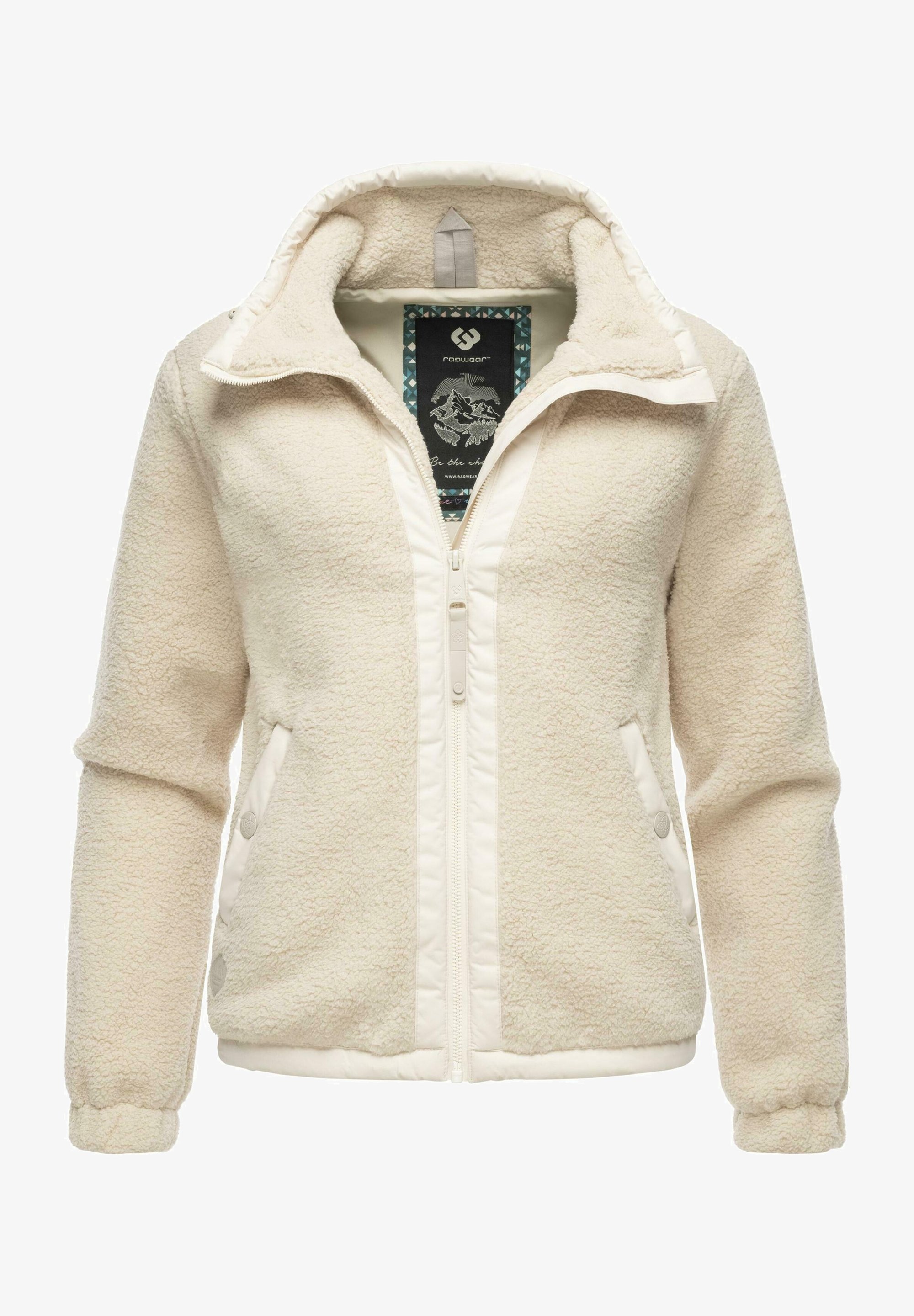 Ragwear NORDICKA Fleece jacket beige - Main Image