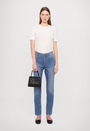 Love Moschino LAMINATED BOLD LOVE - Borsa a mano - nero