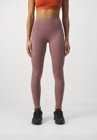 Nike Performance UNIVERSA - Tajice - smokey mauve/black