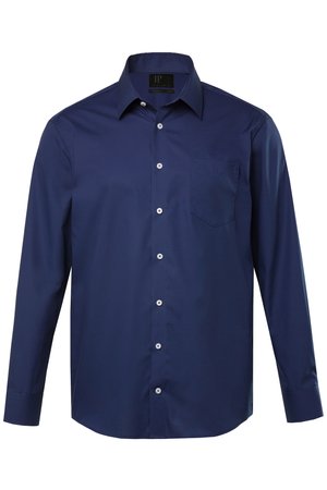 JP1880, BUSINESS KENTKRAGEN LANGARM COMFORT FIT - Vapaa-ajan kauluspaita - navy blue