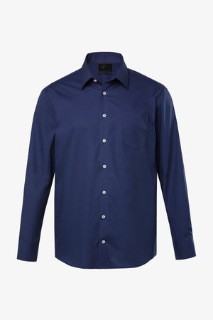 JP1880, BUSINESS KENTKRAGEN LANGARM COMFORT FIT - Vapaa-ajan kauluspaita - navy blue
