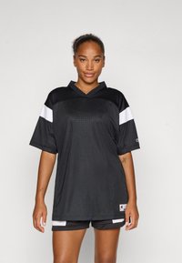 Champion SPORT HERITAGE MINI DRESS - Haljina od žerseja - black/white