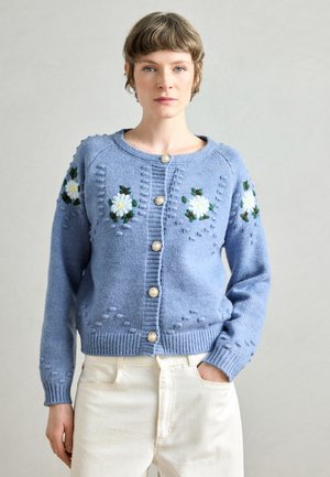 CARDIGAN - Ζακέτα - blue melange