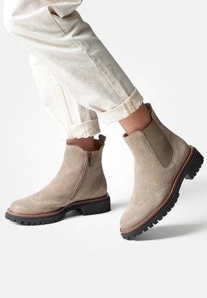 Bottines - beige