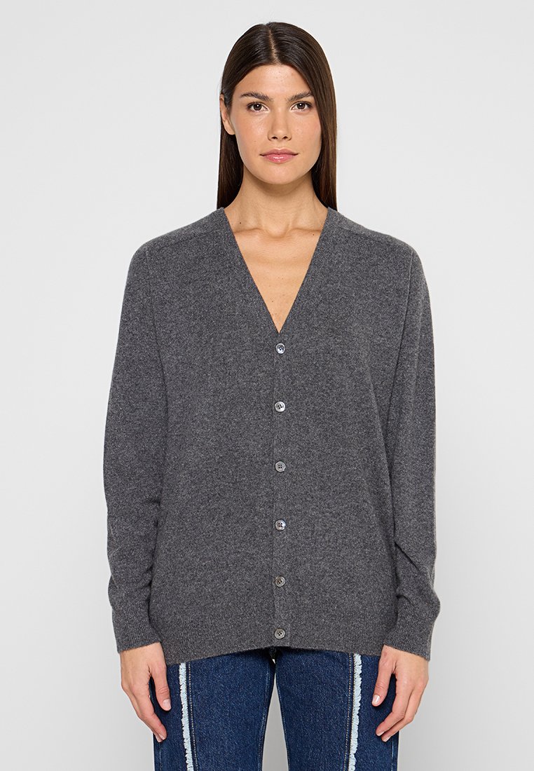 Authentic Cashmere Vest grijs