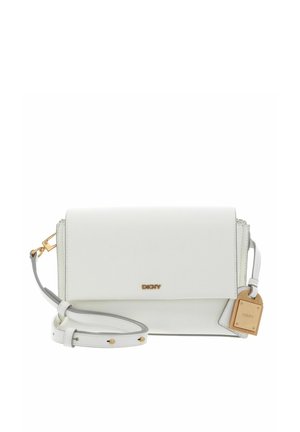 DKNY, ALYA FLAP CROSSBODY - Sac bandoulière - marshmallow