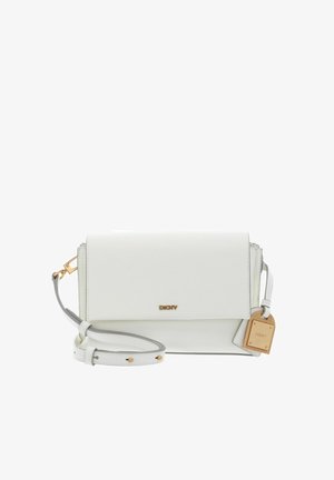 DKNY, ALYA FLAP CROSSBODY - Sac bandoulière - marshmallow