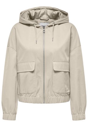 ONLY ONLBINALO SHORT JACKET - Giacca da mezza stagione - pumice stone