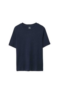REGULAR FIT - T-shirts basic - mottled dark blue