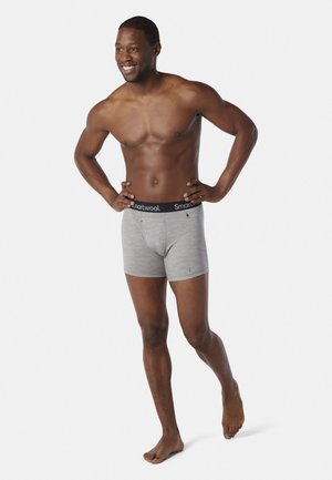 MERINO BOXER - Slip - light gray heather