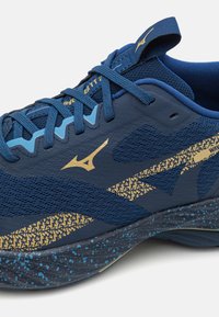 Mizuno WAVE RIDER TT 2 - Scarpe da trail running - estate blue/gloden halo/parisian blue