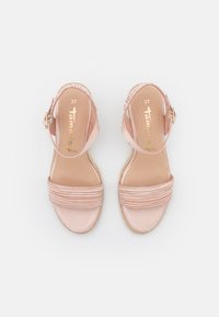 Tamaris Wedge sandals - powder pleats