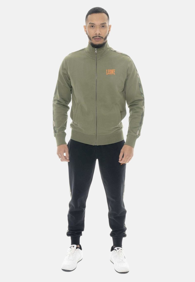 LEONE 1947 MAN TRACKSUITS MILITARY 1947 SET - Survêtement - deep green-black
