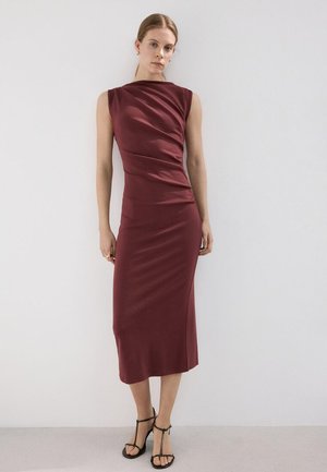 Mango ADULT - Robe fourreau - dark red