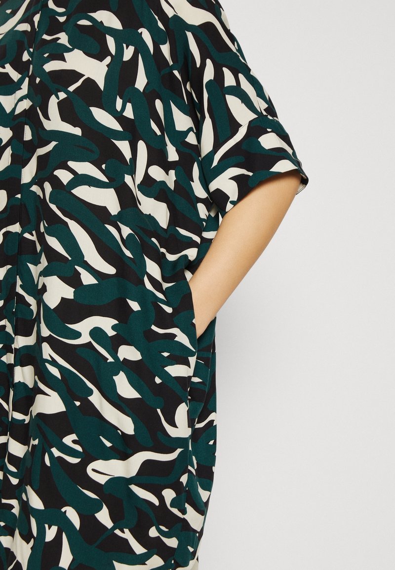 monki green shirt dress The Monica Dress main image 1