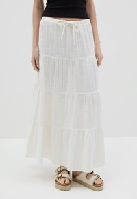 B.ANGEL TIERED - Gonna lunga - cream white