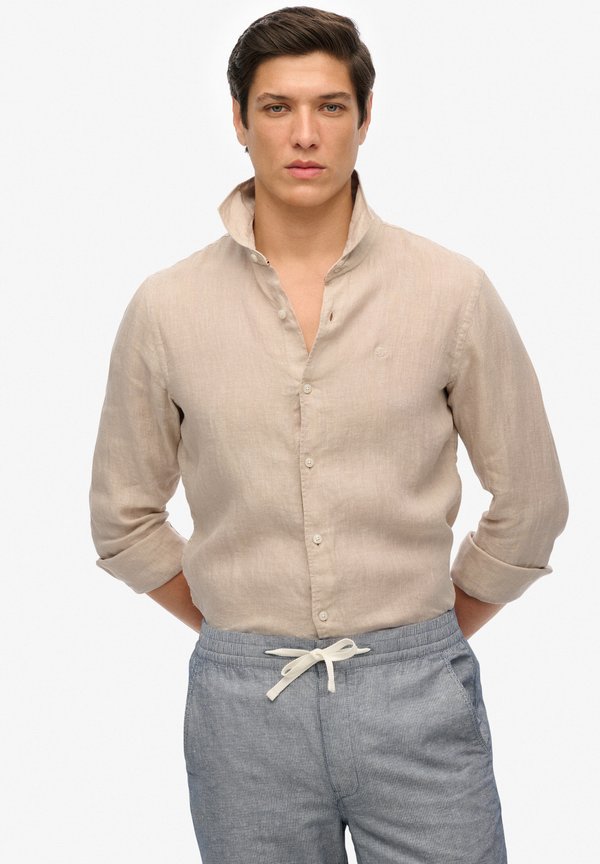 EMBROIDERED VACATION  - Hemd - silver lining beige