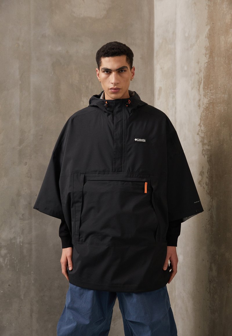 Columbia DESCHUTES VALLEY™ RAIN PONCHO Parka black/schwarz Zalando.de