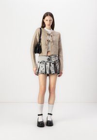 Vero Moda VMADELINA LS TWO WAY  - Cardigan - silver mink melange