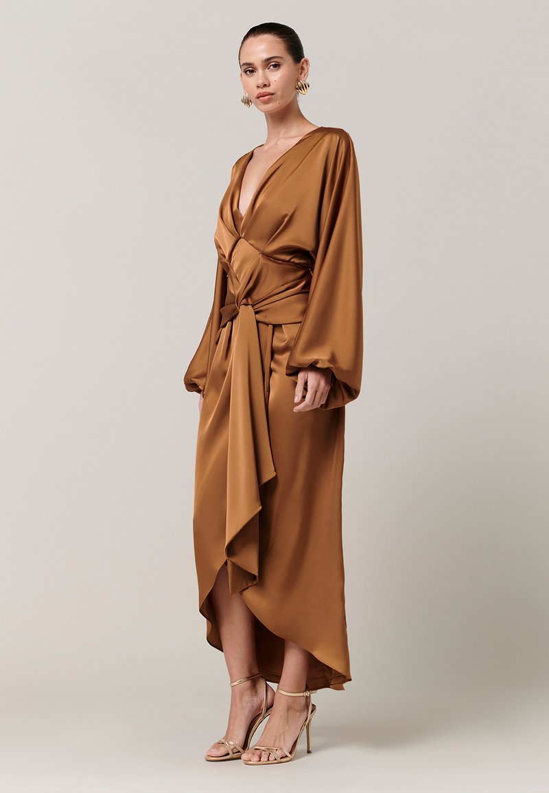 BWLDR IRENA MIDI - Maxi dress - bronze/brown - Zalando.ie